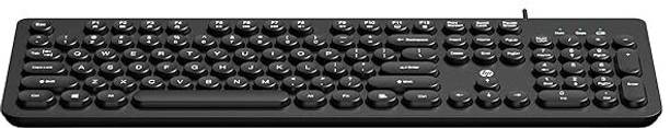 HP AB3D4AA Bluetooth Standard Multi-device Keyboard Compatible with Desktop, Laptop, Mac