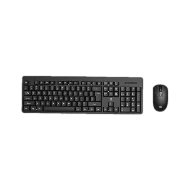 HP KM200 Wireless Standard Desktop Keyboard Compatible with Desktop, Laptop