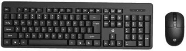 HP KM200 Wireless Standard Desktop Keyboard Compatible with Desktop, Laptop