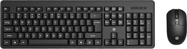 HP KM200 Wireless Standard Desktop Keyboard Compatible with Desktop, Laptop, Mac stand support,multimedia_keys