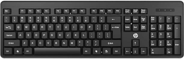 HP 7J4G6AA#ACJ Wireless Standard Desktop Keyboard Compatible with Desktop, Laptop