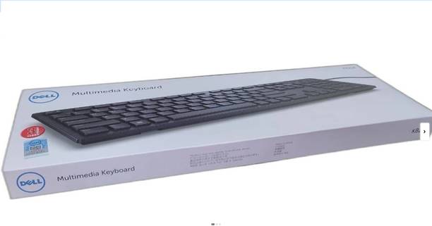 DELL KB216 PS2 Standard Desktop Keyboard Compatible with Desktop, Laptop