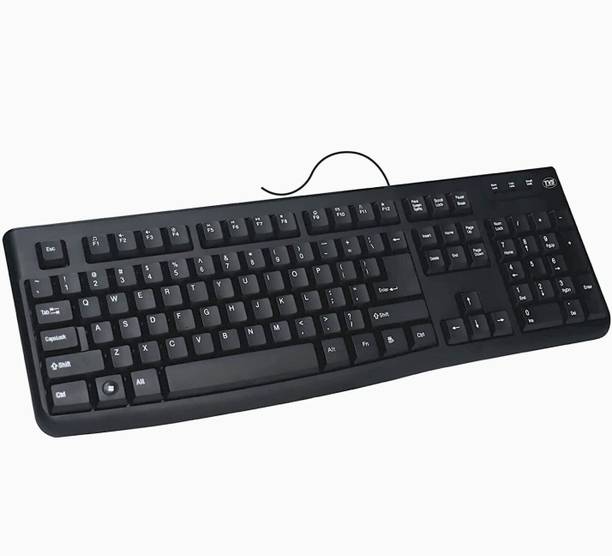 Tvs Electronics Champ Plus Keyboard Wired USB Desktop Keyboard
