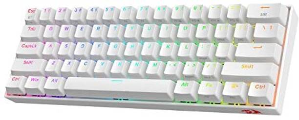 Redragon K530 Pro Draconic 60% RGB Mechanical Gaming Keyboard Bluetooth Standard Desktop Keyboard Compatible with Desktop, Laptop, Mac
