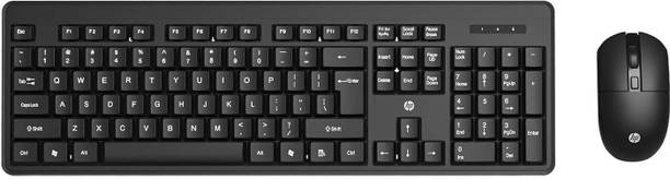 HP KM 200 Wireless Standard Desktop Keyboard Compatible with Desktop, Laptop, Mac