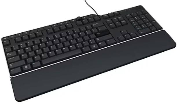 DELL KB522-UK (QWERTY) Wired USB Standard Desktop Keyboard Compatible with Desktop, Laptop