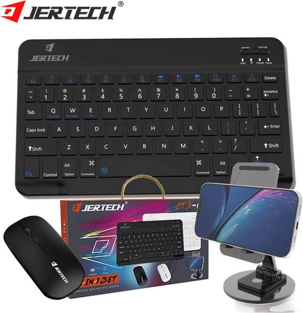 jertech CT3-01 Wireless Laptop-size Desktop Keyboard Compatible with Desktop, Laptop, Mac, iPad
