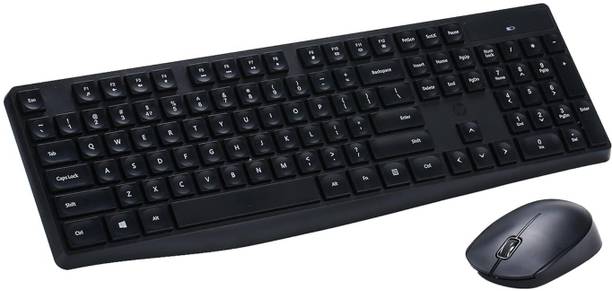 HP CS10 Wireless Standard Desktop Keyboard Compatible with Desktop, Laptop