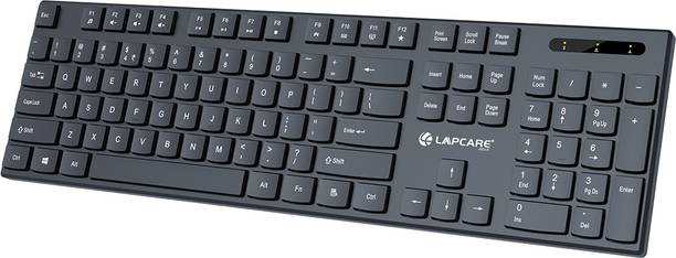 LAPCARE LWK-1119 Wireless Standard Laptop Keyboard Compatible with Desktop, Laptop, Mac