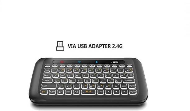 Etzin H20 Mini Wireless Keyboard(EPL-600KM) Wireless Handheld Gaming Keyboard