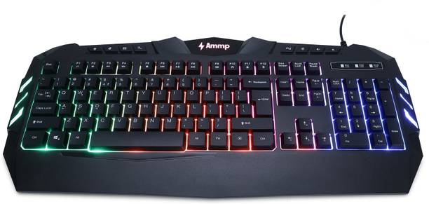 AMMP KB-011W Keyboard Wired USB Gaming Keyboard