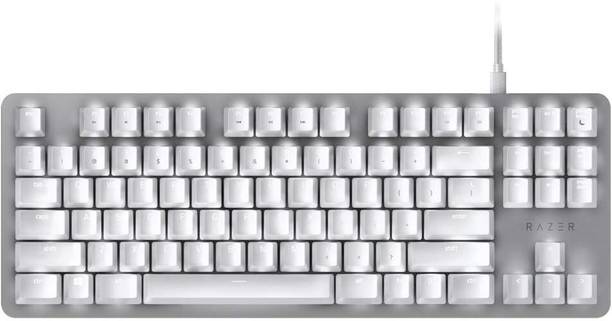 Razer BlackWidow Lite (Orange Switch) RZ03-02640700-R3M1 - Silent Mechanical Wired USB Standard Gaming Keyboard Compatible with Desktop, Laptop, Mac