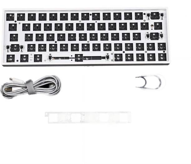SKYLOONG GK64 Barebone Kit Wired USB Laptop-size Gaming Keyboard Compatible with Desktop, Laptop, Mac
