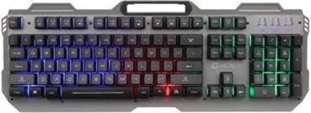 PRABHAVI INFOSYS Evon + Wired USB Standard Gaming Keyboard Compatible with Desktop