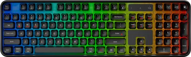 iBall Qwerty S999 Mint i10 Bluetooth, Magnetic, Virtual Laser, Wireless Standard Gaming Keyboard Compatible with Desktop, iPad, Laptop, Mac, Tablet