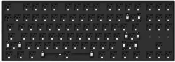 Keychron K8 Pro RGB Barebone Wired USB, Wireless Standard Gaming Keyboard Compatible with Desktop, Laptop, Mac