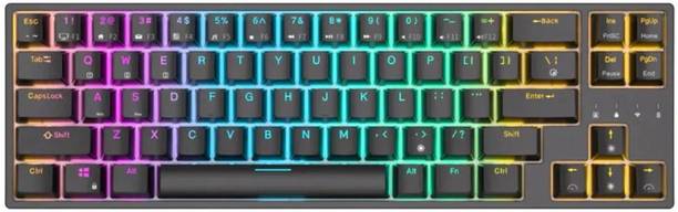 Royal Kludge RK68 Plus Wireless Standard Gaming Keyboard Compatible with Desktop, Laptop