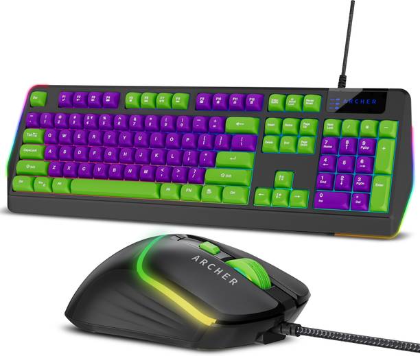 Tizum Archer Tech Lab Wired Gaming Keyboard & Mouse Combo
