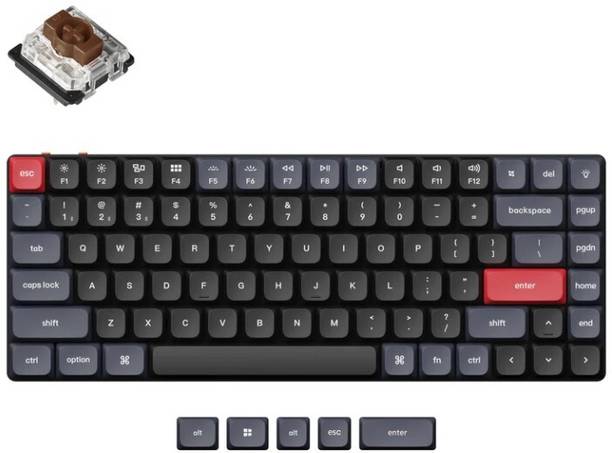 Keychron K3 Pro (Black) RGB Backlight Wireless Standard Gaming Keyboard Compatible with Desktop, Laptop, Mac