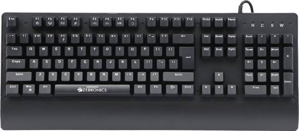 NRP STAR Zeb-Nitro 1 Wired USB Handheld Gaming Keyboard Compatible with Desktop, Laptop, Mac