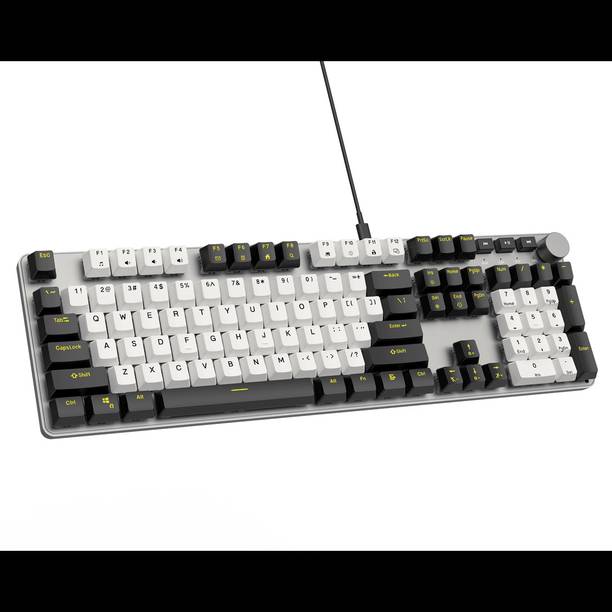 Dr luxur Brute RGB Wired USB Tenkeyless Gaming Keyboard Compatible with Desktop, Laptop, Mac