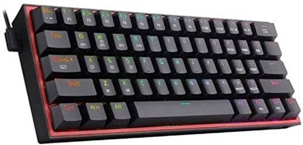 Redragon K616 Wired USB Standard Gaming Keyboard Compatible with Desktop, Laptop, Mac