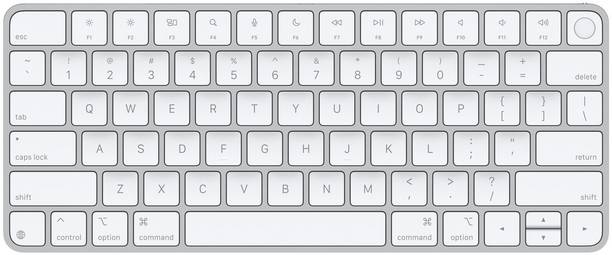 Apple Magic Keyboard with Touch ID for Mac models with Apple silicon MK293HN/A Bluetooth Laptop Keyboard