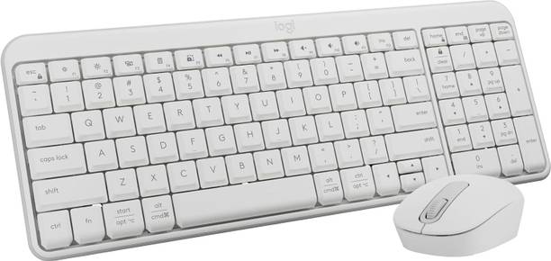 Logitech MK250 Compact Bluetooth Wireless Combo Bluetooth Standard Laptop Keyboard Compatible with Mac, iPad, Laptop, Desktop with High-Precision Optical Mouse, Multi-Device Bluetooth