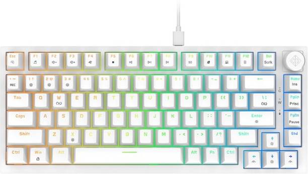 Cosmic Byte CB-GK-42 Phantom Wired USB Tenkeyless Gaming Keyboard Compatible with Desktop