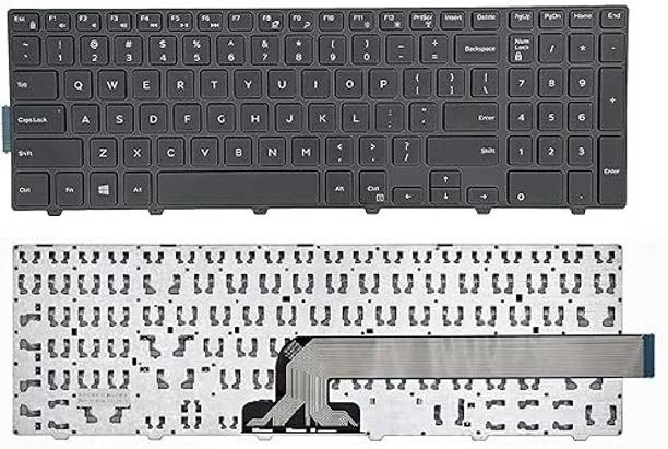 SOLUTIONS-365 COMPATIBLE LAPTOP KEYBOARD FOR Dell 3561 3572 3565 3562 3578 WITHOUT BACKLIT US Internal Laptop-size Laptop Keyboard Compatible with Desktop, Laptop, Mac