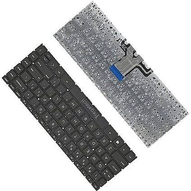 Regatech 14S-DQ1102TU, 14S-DQ1103TU, 14S-DQ1104TU, 14S-DQ1105NO Internal Laptop-size Laptop Keyboard Compatible with Desktop, Laptop, Mac