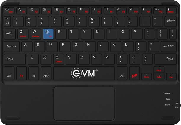 EVM EnAir Rechargeable Wireless Keyboard Wireless Standard Laptop Keyboard Compatible with Desktop, Laptop, Mac
