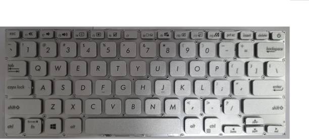 SOLUTIONS-365 COMPATIBLE LAPTOP KEYBOARD FOR S430 WITHOUT BACKLIT SILVER US Internal Laptop-size Laptop Keyboard Compatible with Desktop, Laptop, Mac