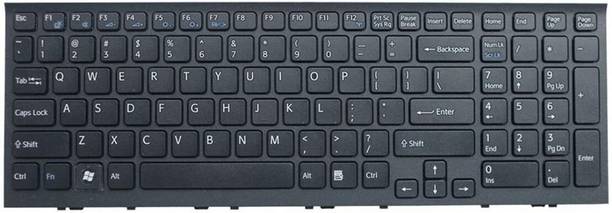 TECHCLONE Laptop Keyboard Replacement SONY VAIO VPC-EH Internal Laptop-size Laptop Keyboard Compatible with Desktop, Laptop, Mac