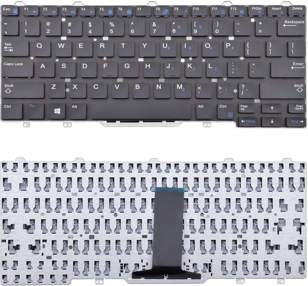 SOLUTIONS-365 COMPATIBLE LAPTOP KEYBOARD FOR Latitude 3340 WITHOUT BACKLIT BLACK US Internal Laptop-size Laptop Keyboard Compatible with Desktop, Laptop, Mac