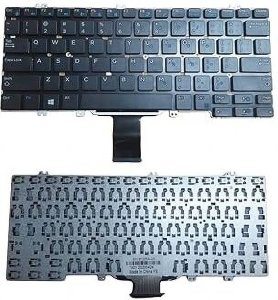 TecSone Keyboard for Latitude E5280, E7280, E7380, 0KTP2T Wireless Standard Laptop Keyboard Compatible with Desktop, Laptop, Mac