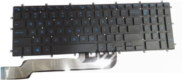 SOLUTIONS-365 COMPATIBLE FOR Dell Inspiron 15 7566 7567 17 7778 7779 BLUE BACKLIT Internal Laptop-size Laptop Keyboard