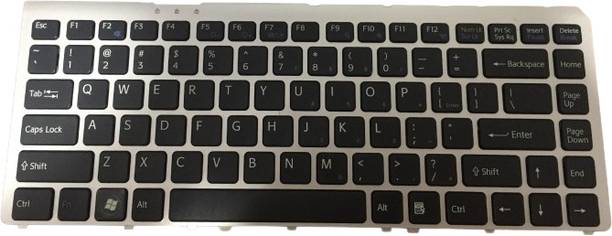 SOLUTIONS-365 COMPATIBLE LAPTOP KEYBOARD FOR VGN-FW WITH FRAME WITHOUT BACKLIT BLACK US Internal Laptop-size Laptop Keyboard Compatible with Desktop, Laptop, Mac