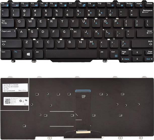 SOLUTIONS-365 DELL 3340 Wireless Laptop-size Laptop Keyboard Compatible with Desktop, Laptop, Mac DELL 3340