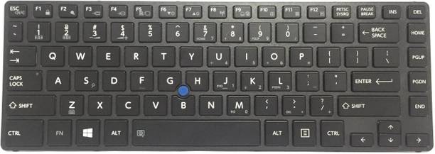 SOLUTIONS-365 COMPATIBLE LAPTOP KEYBOARD FOR TOSHIBA TECRA A40-C WITH BACKLIT BLACK US Internal Laptop-size Laptop Keyboard Compatible with Desktop, Laptop, Mac