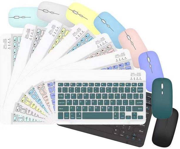 king shine Mini KM Green Cx.65.xC Bluetooth Laptop-size Laptop Keyboard Compatible with Desktop