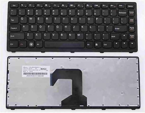 ROTECH SOLUTIONS Compatible Lenovo S300 S400 with black frame Internal Laptop-size Laptop Keyboard
