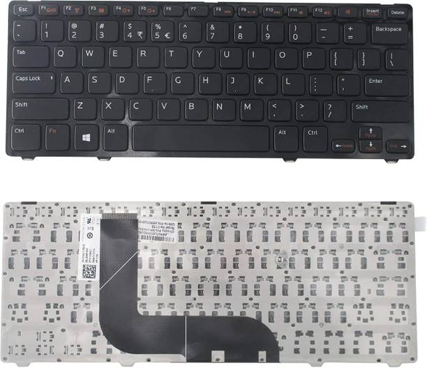 SOLUTIONS-365 Compatible laptop keyboard for Dell inspiron 13z-5323 14z-5423 14z-4523 14z-3528 Internal Laptop-size Laptop Keyboard Compatible with Desktop, Laptop, Mac