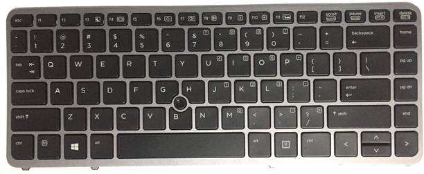 SOLUTIONS-365 COMPATIBLE HP 840-G1 WITH BACKLIT WITH MOUSE Internal Laptop-size Laptop Keyboard Compatible with Desktop, Laptop, Mac