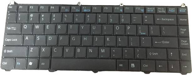 SOLUTIONS-365 COMPATIBLE LAPTOP KEYBOARD FOR VGN-FE WITHOUT BACKLIT BLACK US Internal Laptop-size Laptop Keyboard