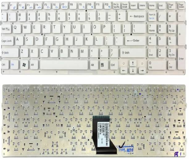 SOLUTIONS-365 COMPATIBLE LAPTOP KEYBOARD FOR VPC-CB WITHOUT BACKLIT WHITE US Internal Laptop-size Laptop Keyboard