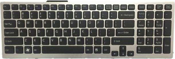 SOLUTIONS-365 COMPATIBLE LAPTOP KEYBOARD FOR SONY VPC-F11 WITH BACKLIT BLACK US Internal Laptop-size Laptop Keyboard Compatible with Desktop, Laptop, Mac