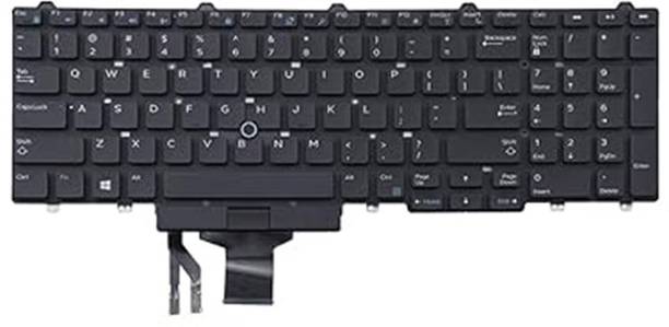 TecSone Keyboard for Latitude E5570, M7520, E5550, M3520, PK1313M3A00 Series Wireless Standard Laptop Keyboard Compatible with Desktop, Laptop, Mac