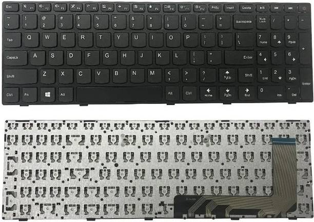SOLUTIONS-365 Keyboard for Lenovo IdeaPad 110-15ISK 110-15IKB Wireless Laptop-size Laptop Keyboard Compatible with Desktop, Laptop, Mac Lenovo IdeaPad 110-15ISK 110-15IKB