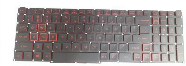 SOLUTIONS-365 Acer Predator Helios 300 PH317-53, AN517-51.AN715-51 RED COLOR WITHOUT BACKLIT Internal Laptop-size Laptop Keyboard Compatible with Desktop, Laptop, Mac